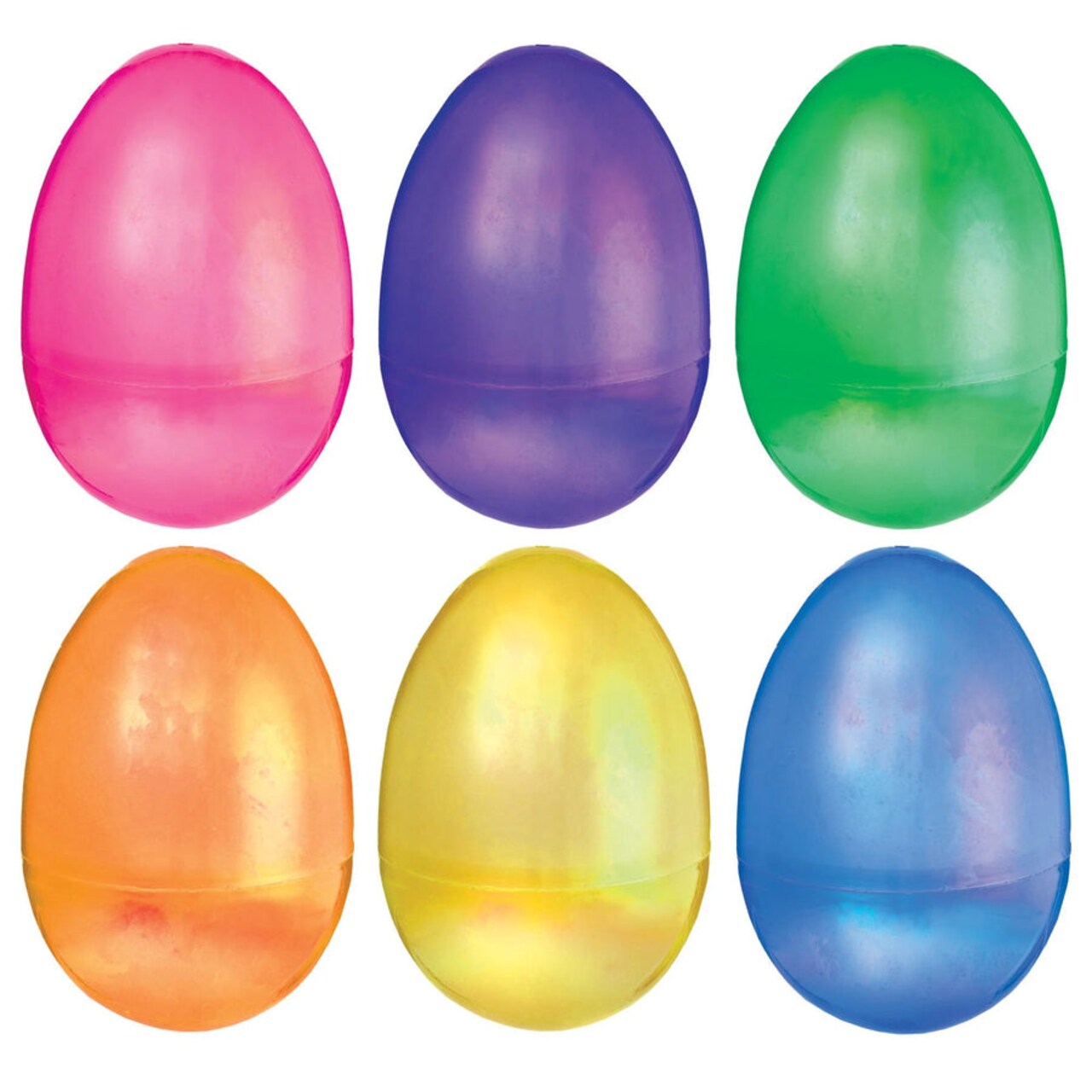 Pearlescent Fillable 3&#x22; Eggs